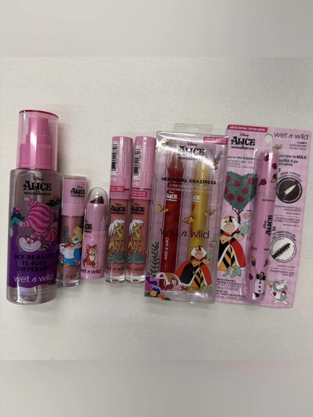 Wet n Wild x Disney Alice in Wonderland Make Up Bundle